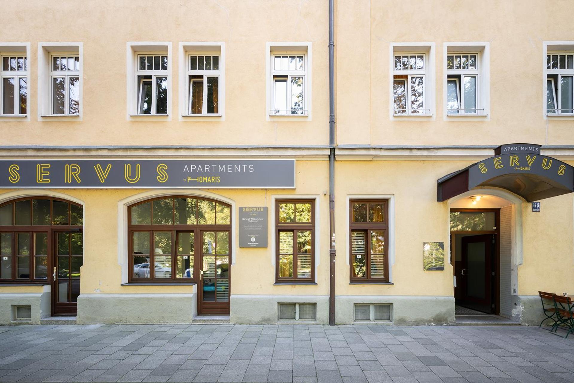 Servus Apartments By Homaris München Buitenkant foto
